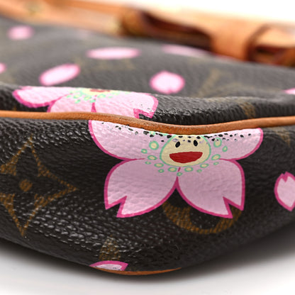 Louis Vuitton Monogram Cherry Blossom Pochette Accessories Brown 10 of 10