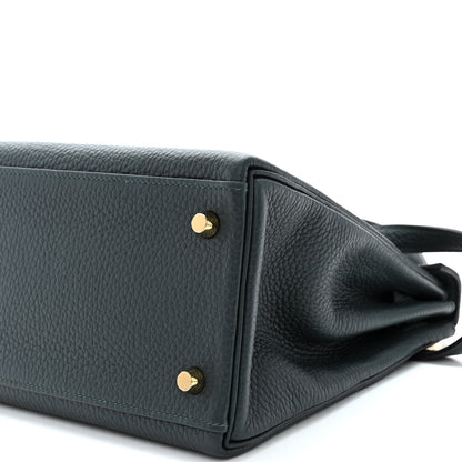 Hermes Togo Kelly Retourne 28 Vert Cypress 10 of 13
