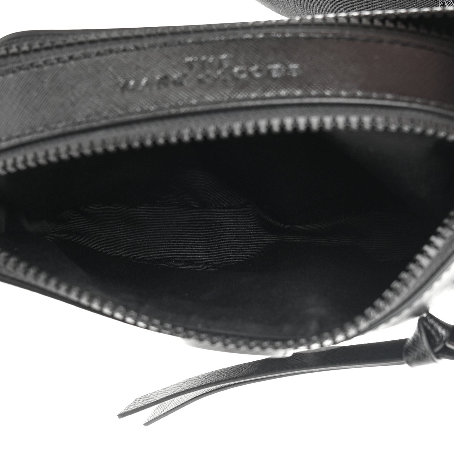 Saffiano Snapshot Camera Bag Black