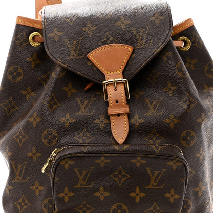 Louis Vuitton Monogram Montsouris MM Backpack 7 of 10