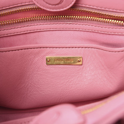 Miu Miu Nappa Matelasse Tote Loto 5 of 14