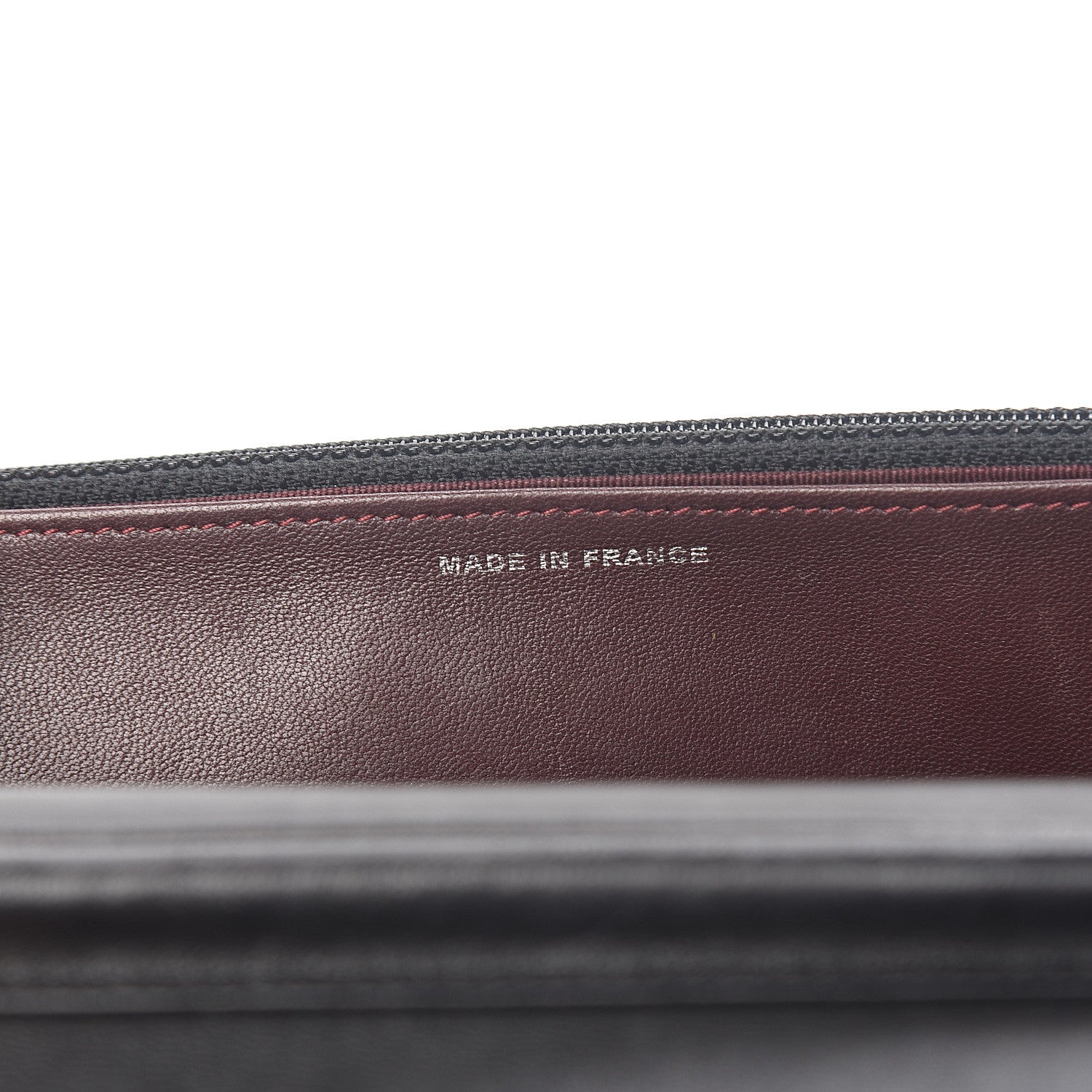Chanel Lambskin Quilted Wallet On Chain WOC Black 6 of 10