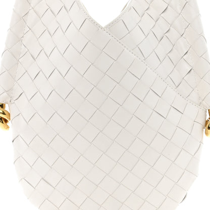 Bottega Veneta Nappa Intrecciato Small Solstice Hobo White 10 of 13