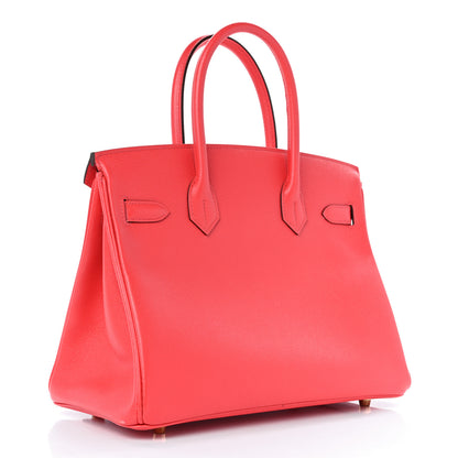 Hermes Epsom Birkin 30 Rose Jaipur 3 of 12