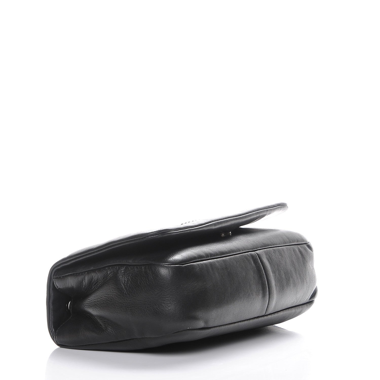 Chanel Lambskin Studded CC East West Flap Black 4 of 7