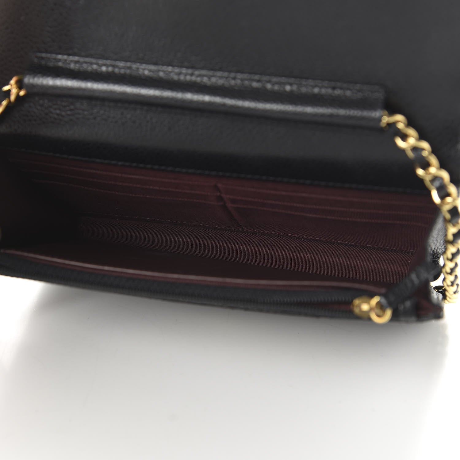 Chanel Caviar Quilted Wallet On Chain WOC Black 5 of 15