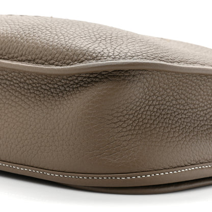 Hermes Taurillon Clemence Evelyne III PM Etoupe 7 of 9