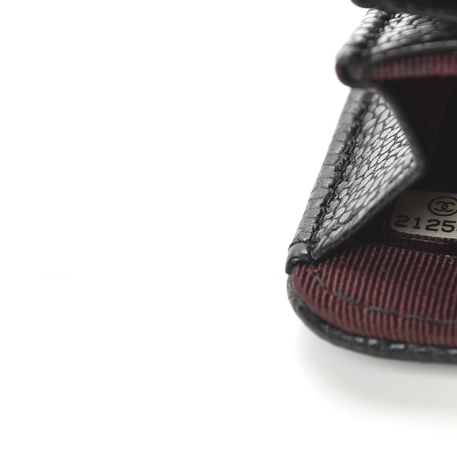 Chanel Caviar Quilted Gusseted Card Holder Black 9 of 11