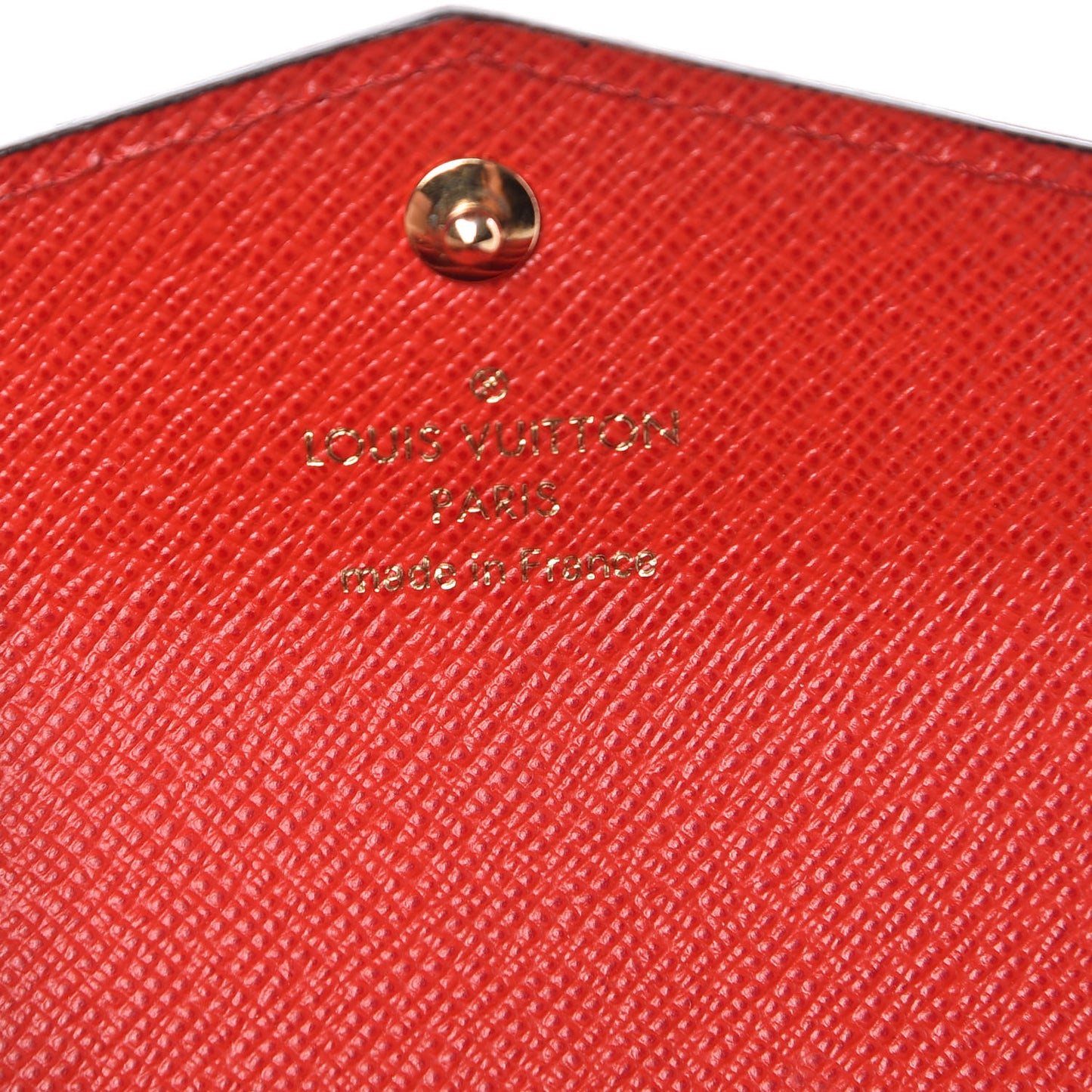 Monogram Sarah Multicartes Coquelicot