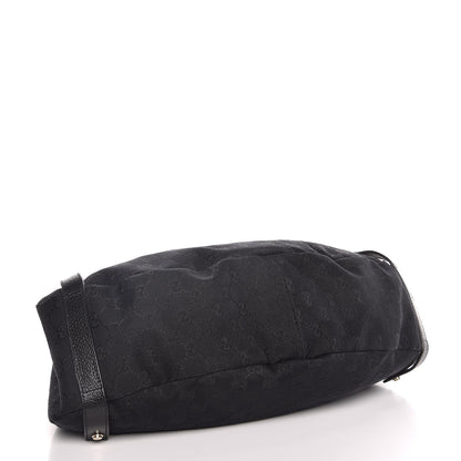 Gucci Monogram Medium Abbey Shoulder Bag Black 4 of 7