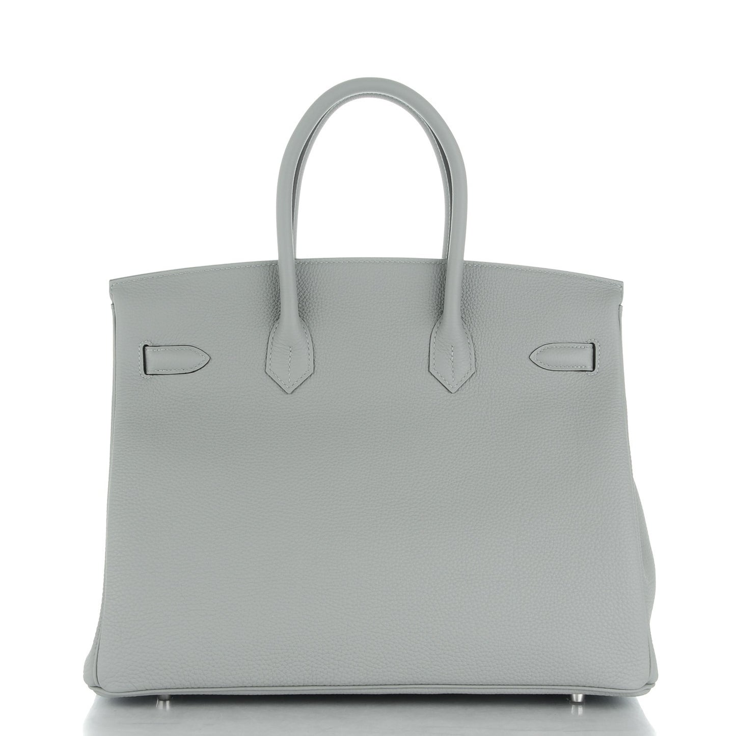 Togo Birkin 35 Gris Mouette Bleu Agate