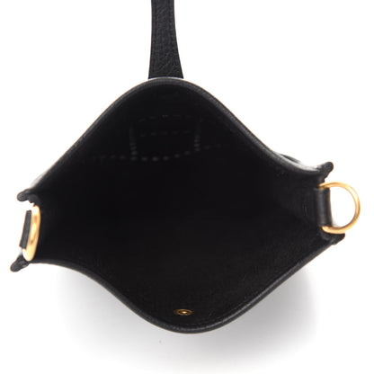 Hermes Taurillon Clemence Evelyne TPM Black 5 of 11