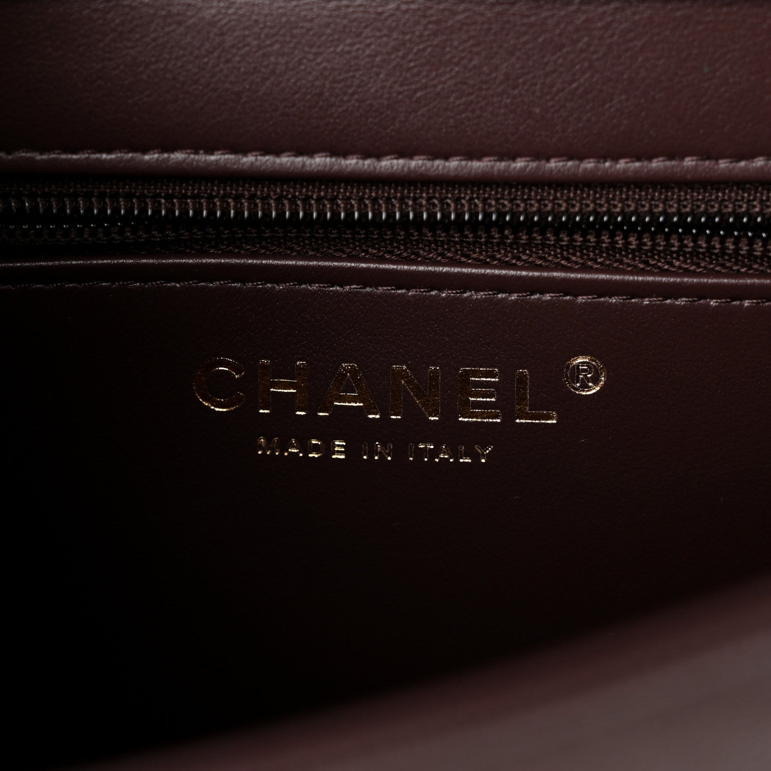 Chanel Shiny Caviar Preppy Coco Small Flap Dark Brown 5 of 10