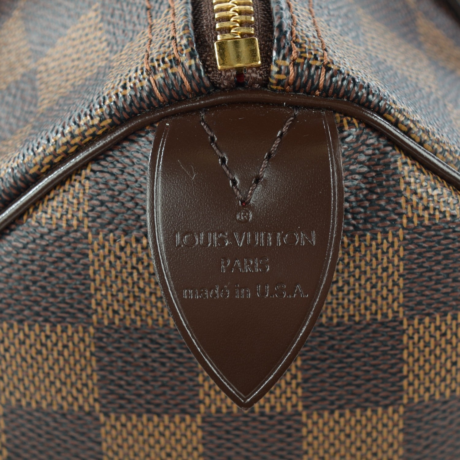 Louis Vuitton Damier Ebene Speedy 25 5 of 8