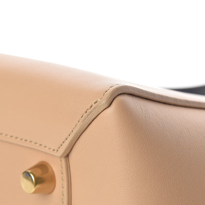 Celine Smooth Calfskin Mini Bi-Color Belt Bag Beige 12 of 15