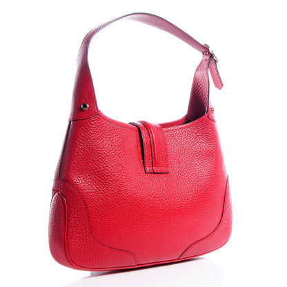 Gucci Leather Junco Small Hobo Red 3 of 7