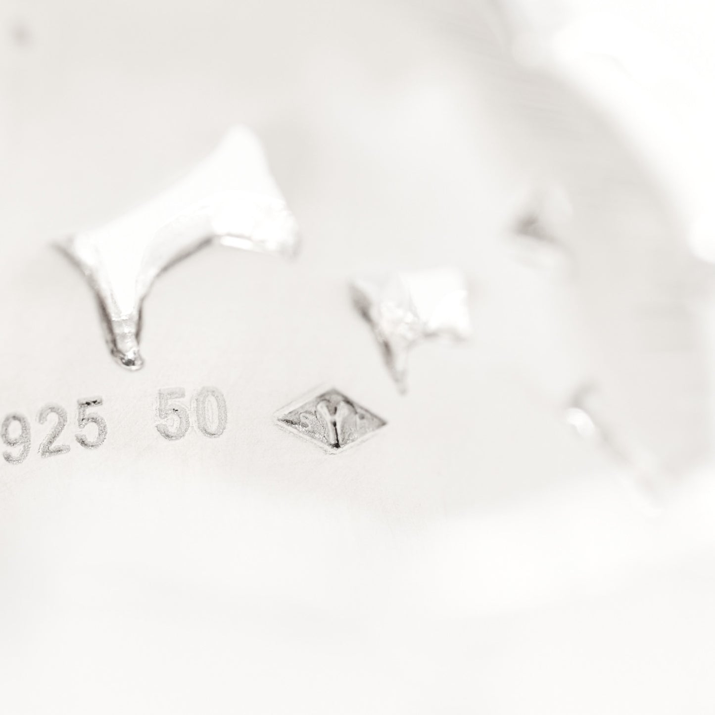 Sterling Silver MM Niloticus Eclat Ring 50 5.25