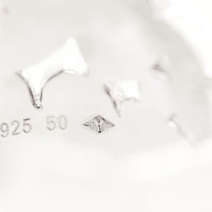 Hermes Sterling Silver MM Niloticus Eclat Ring 50 5.25 7 of 7