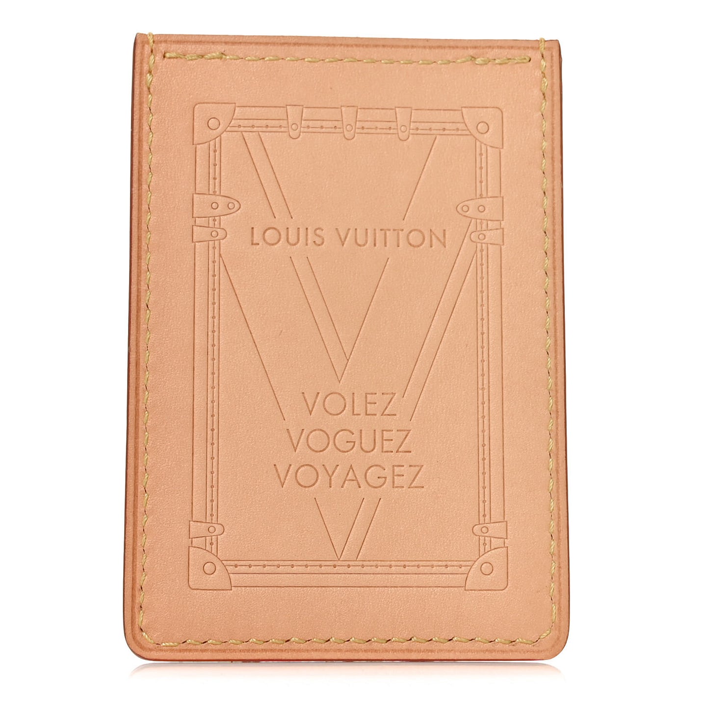 Vachetta Voyages Card Holder