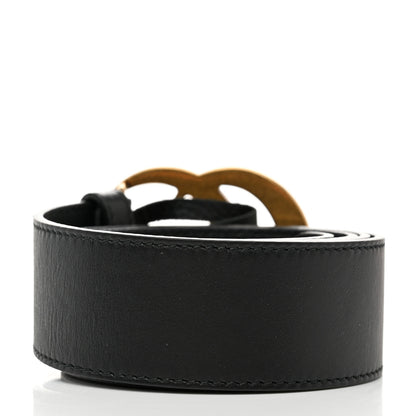 Gucci Calfskin Double G 40mm Belt 85 34 Black 2 of 6