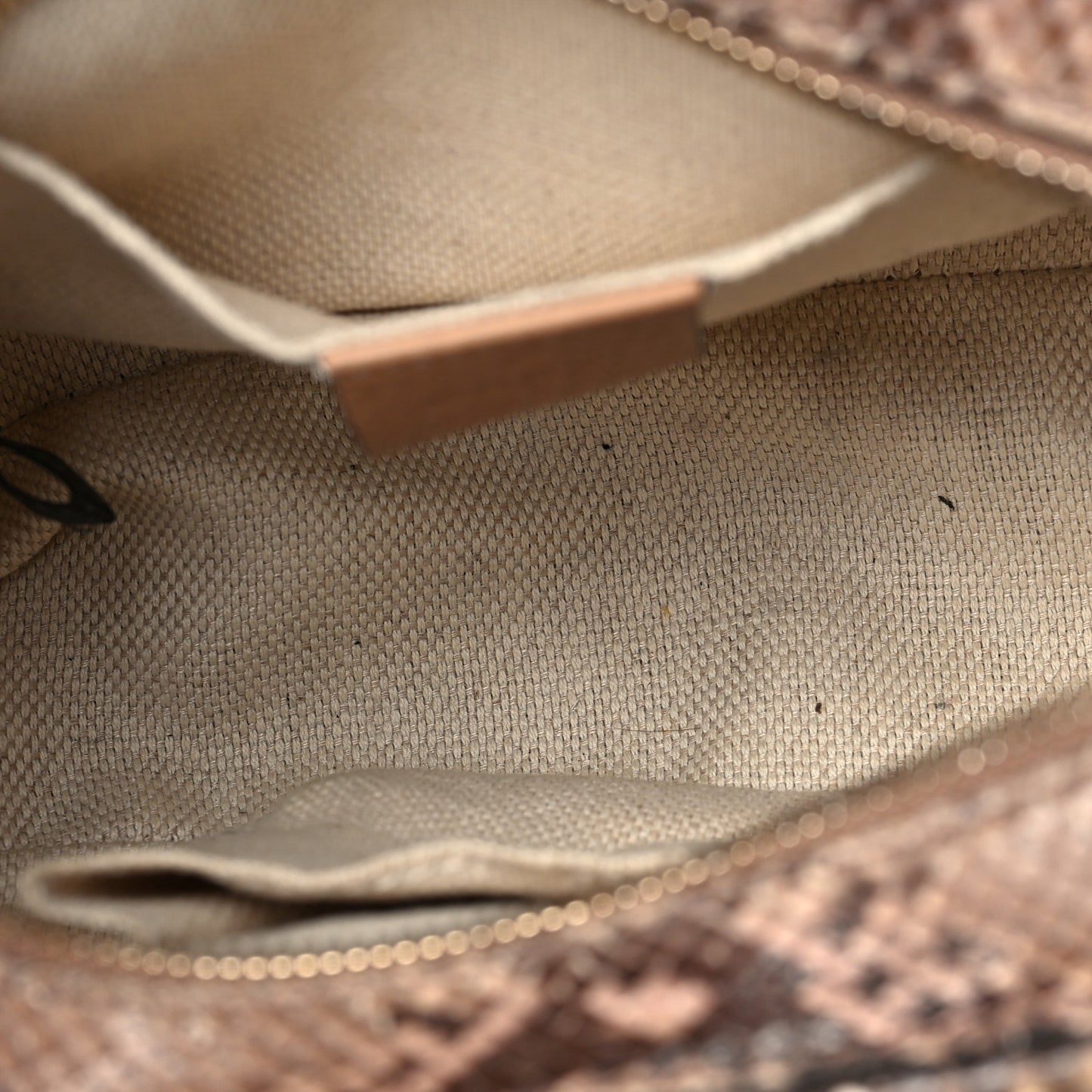 Small Soho Disco Bag Off White Nut Brown Beige