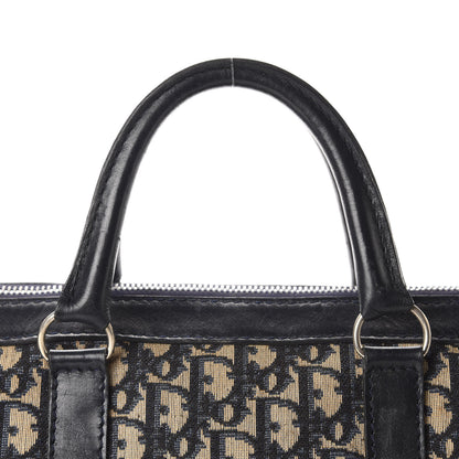 Christian Dior Monogram Boston Navy Blue 13 of 19