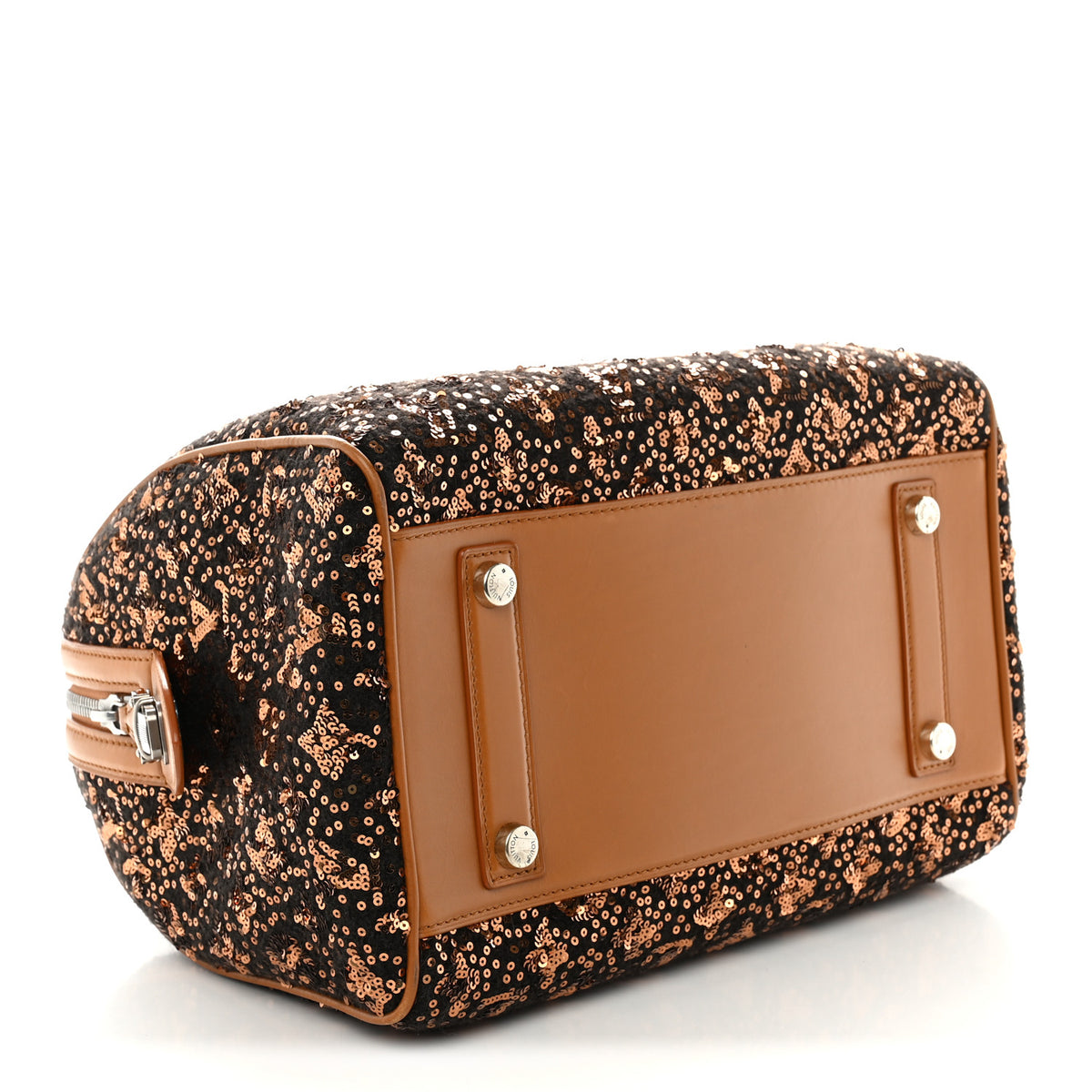 Louis Vuitton Sequin Monogram Sunshine Express Speedy Gold 4 of 9