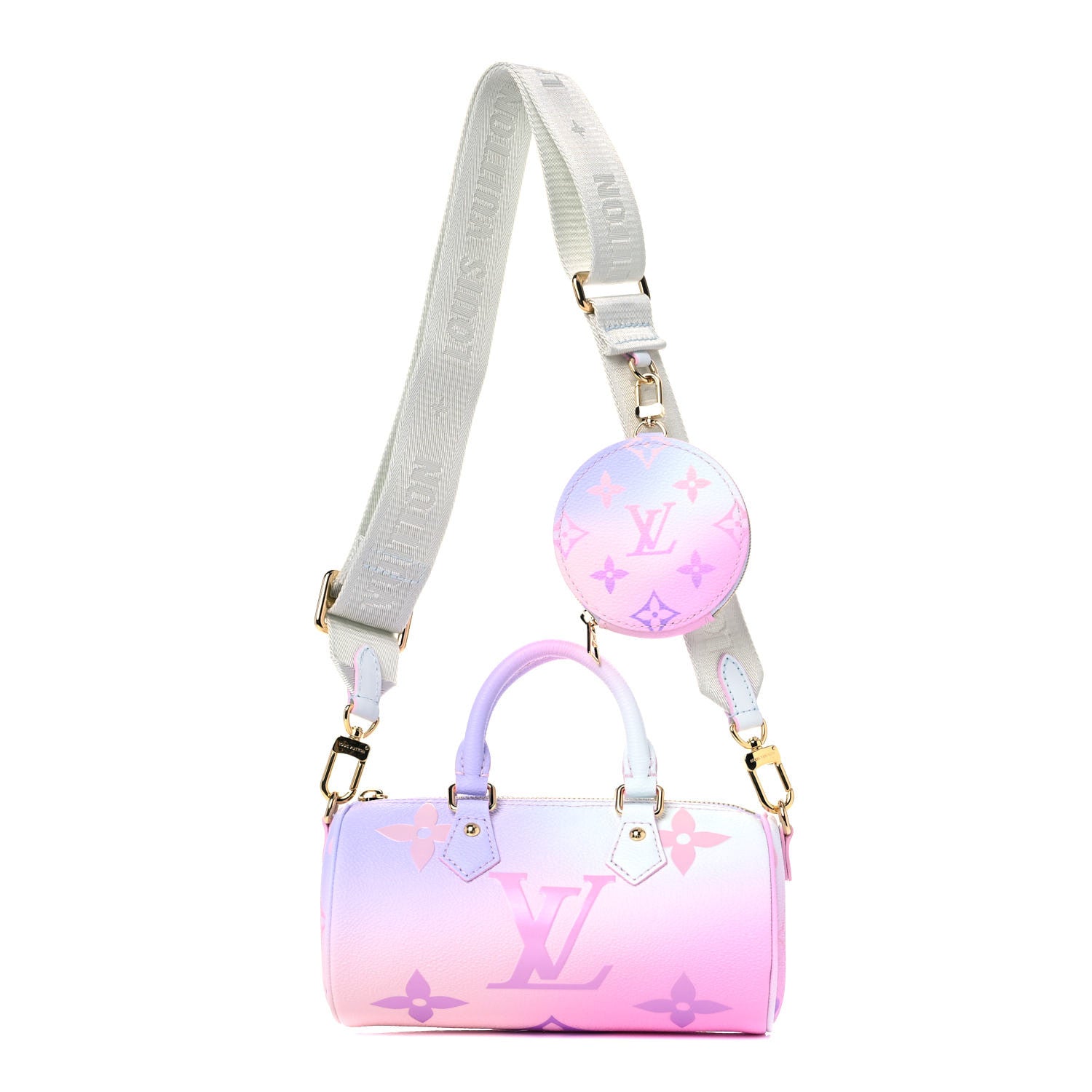 Louis Vuitton Monogram Giant Spring In The City Papillon BB Sunrise Pastel 1 of 9