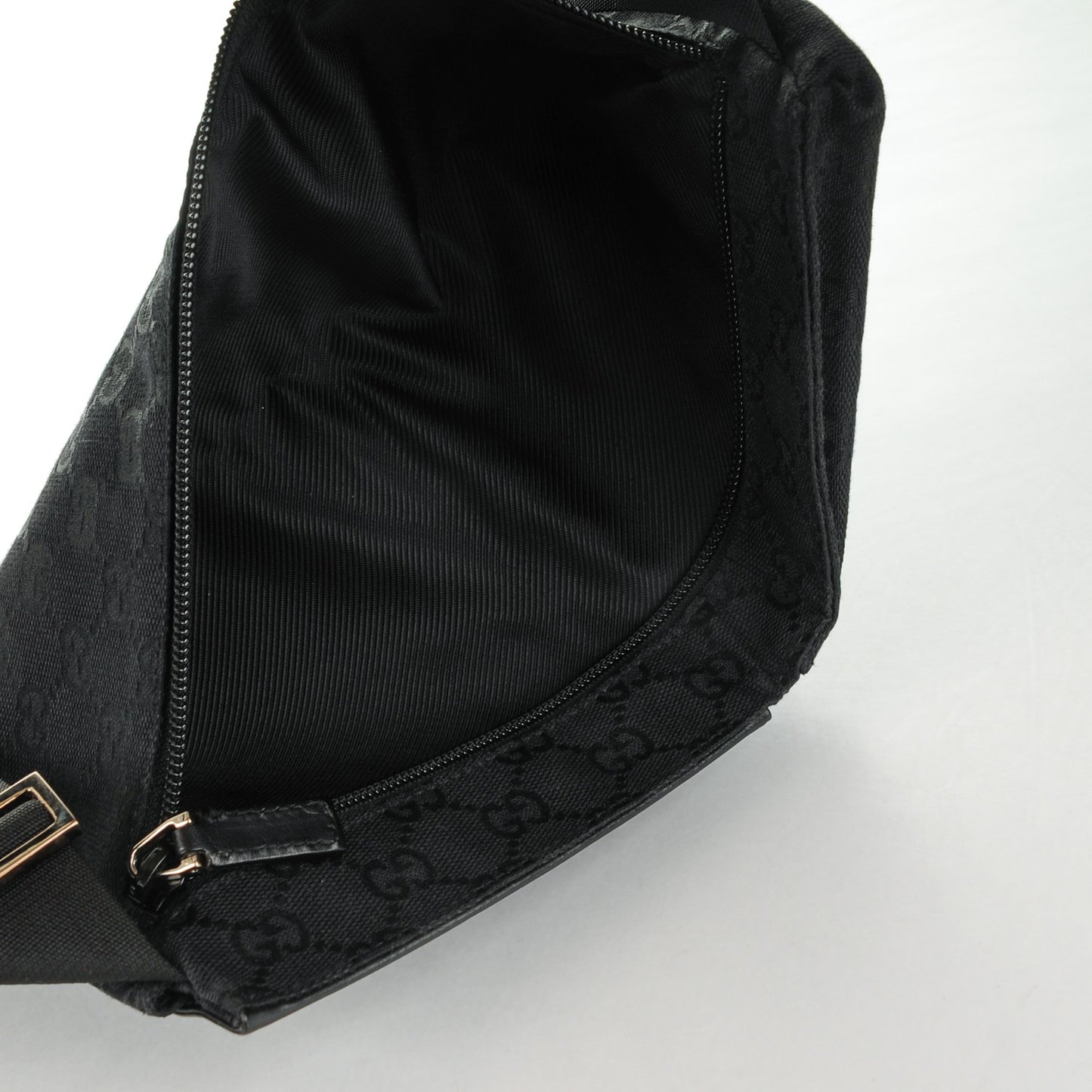 Monogram Belt Bag Black