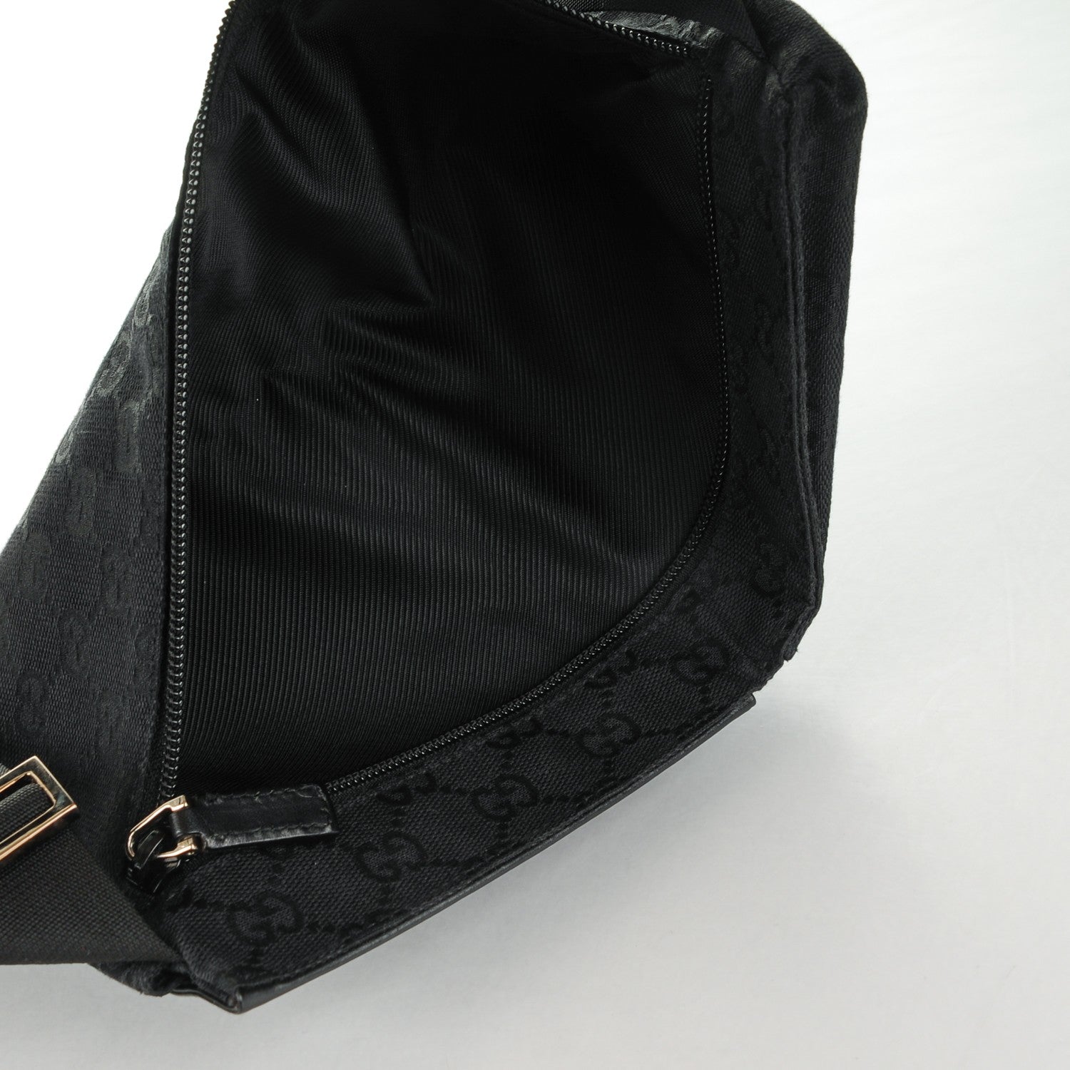 Gucci Monogram Belt Bag Black 5 of 7