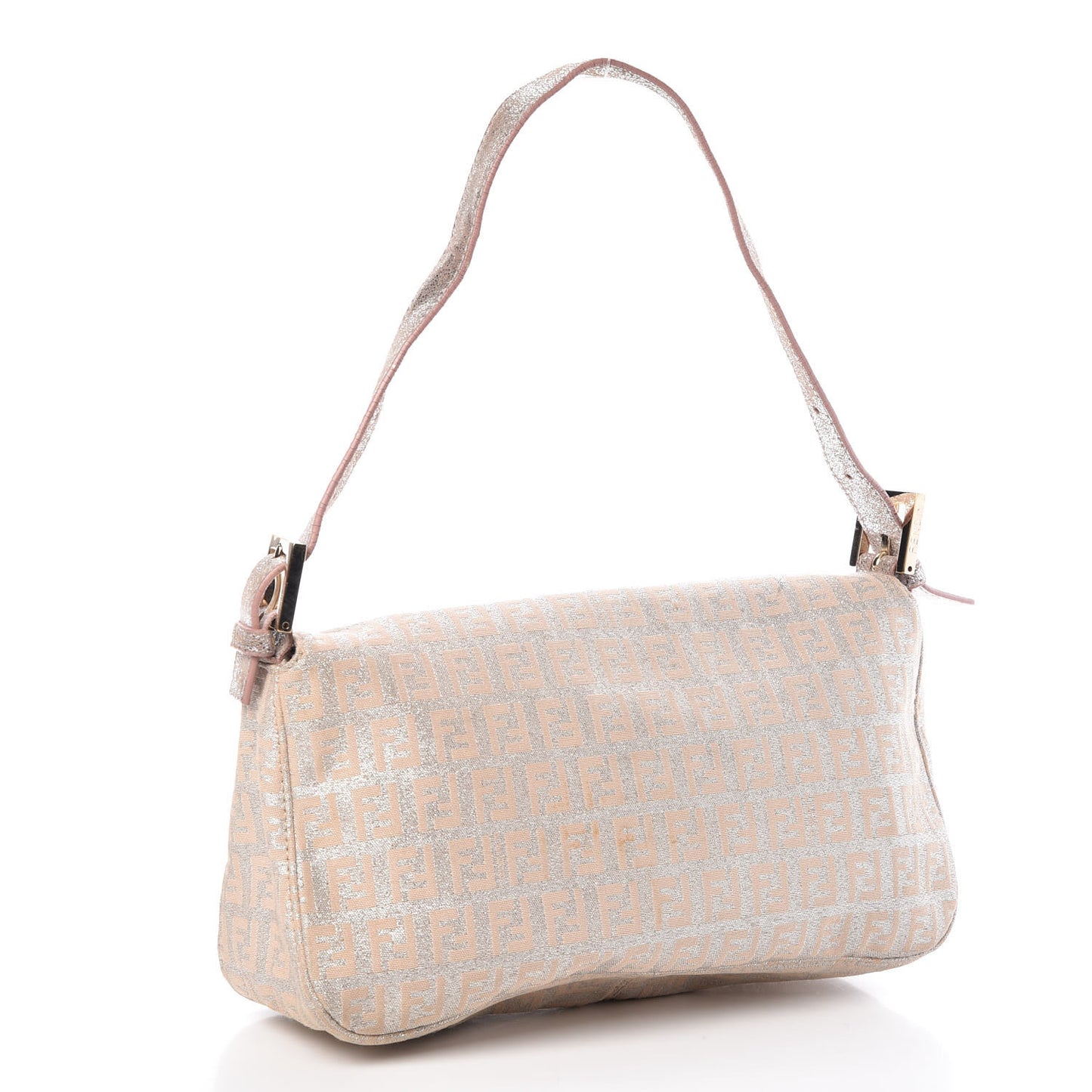 Metallic Jacquard Zucchino Baguette Pink