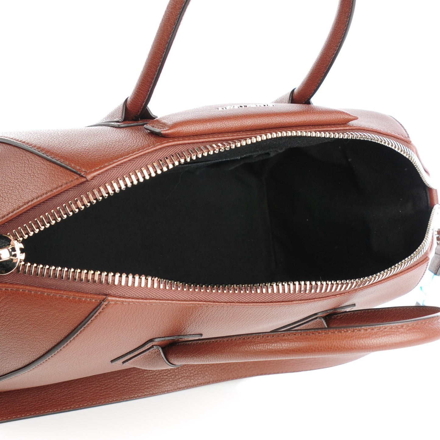 Sugar Goatskin Medium Antigona Brown