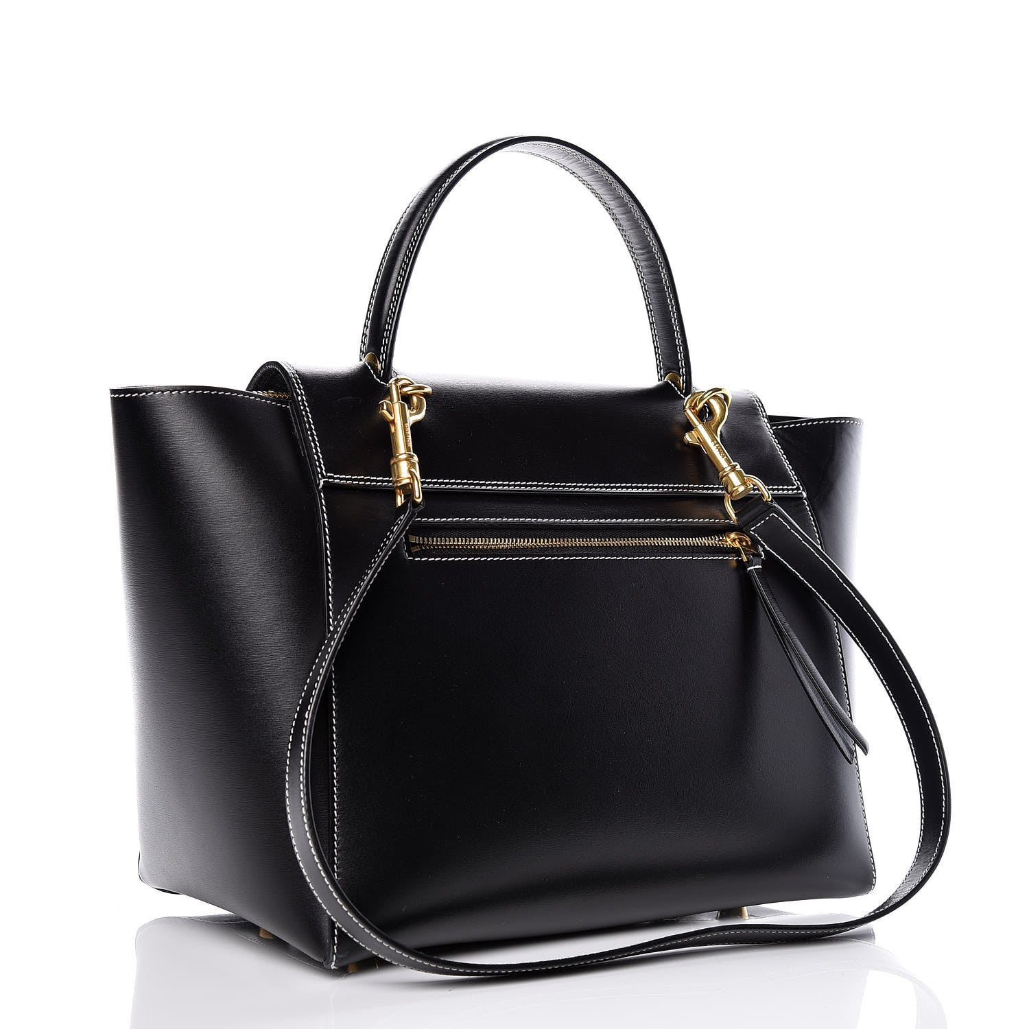 Celine Palmelato Calfskin Mini Belt Bag Black 4 of 15
