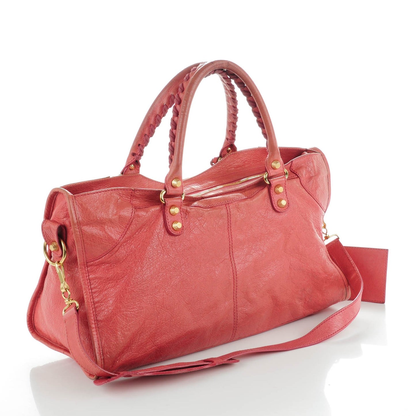 Agneau Giant 12 Gold Hardware Part Time Rose Bombon Raspberry