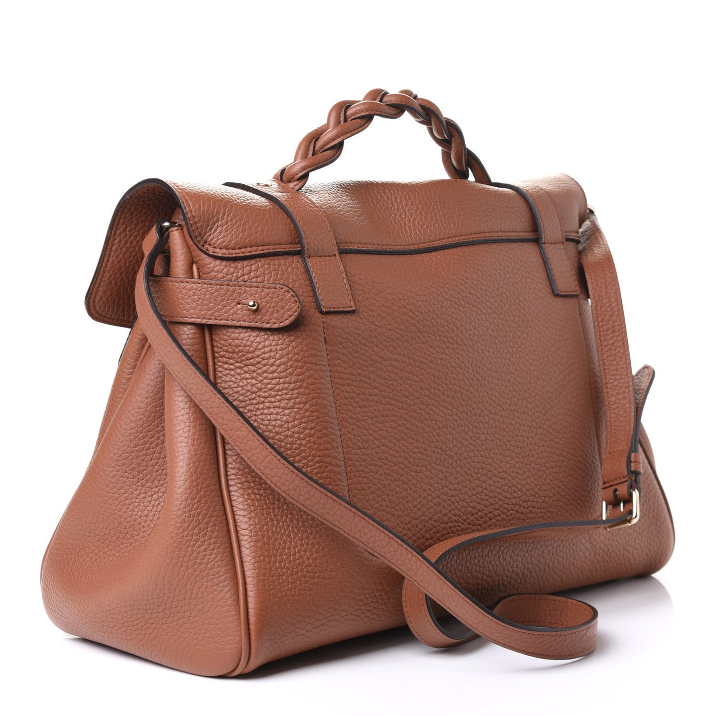 Heavy Grain Oversized Alexa Chestnut