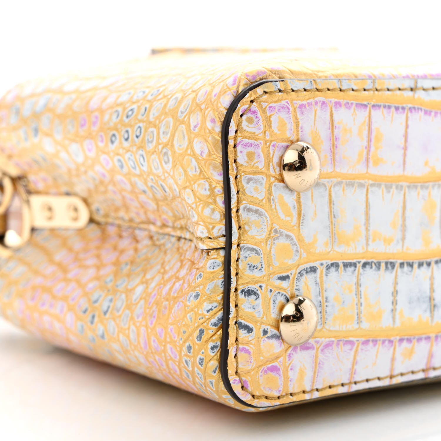 Louis Vuitton Alligator Mini Capucines Royal Garden 8 of 9