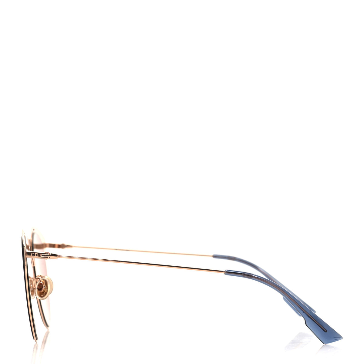 Christian Dior Metal Mirrored Nebula Sunglasses Gold 3 of 7