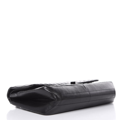 Chanel Aged Calfskin Chevron Quilted 2.55 Reissue 227 Flap So Black 4 of 12