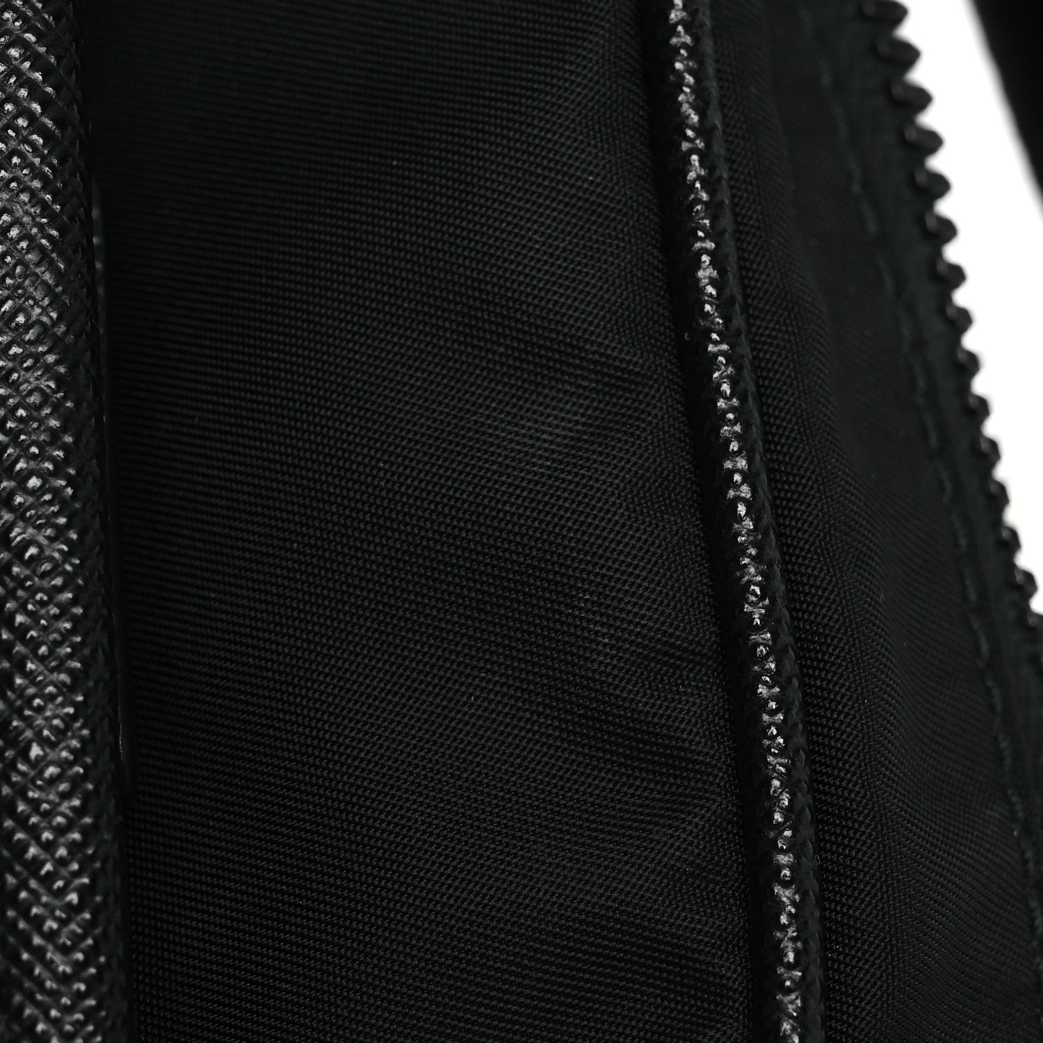 Prada Tessuto Nylon Saffiano Pocket Messenger Shoulder Bag Black 15 of 15