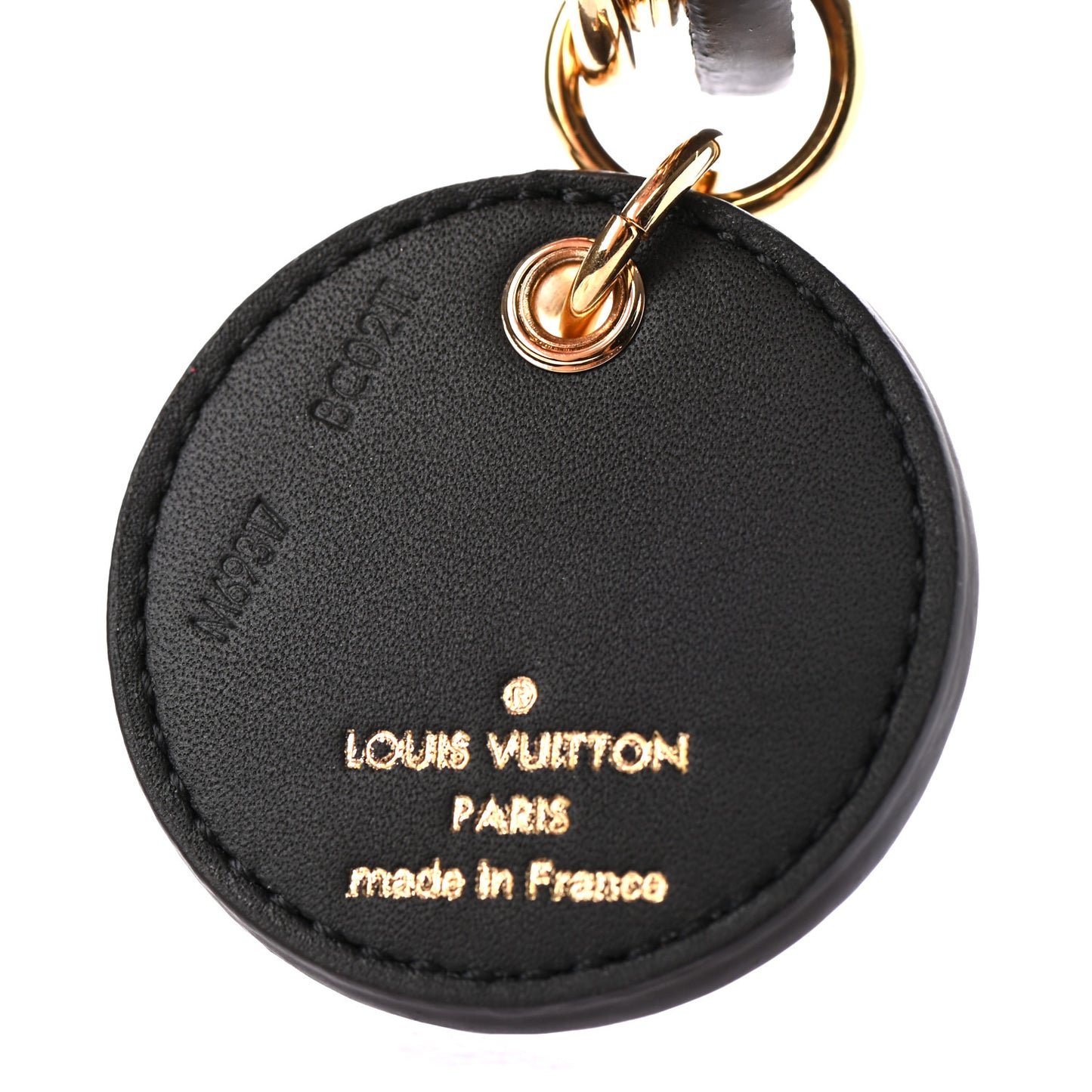 Monogram Reverse Key Holder Bag Charm