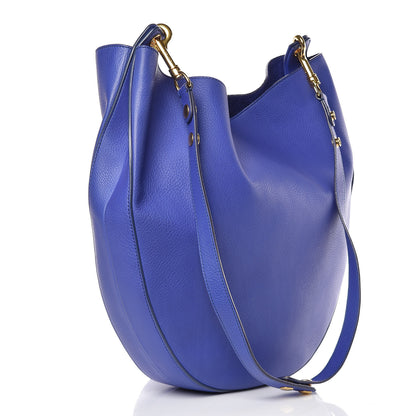 Celine Supple Calfskin Large Hobo Indigo 4 of 12