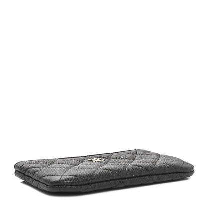 Chanel Caviar Quilted Small Cosmetic Case Black 4 of 8