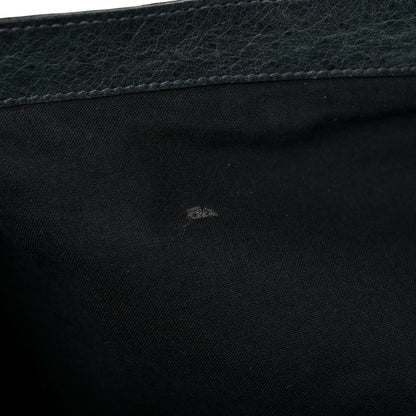 Balenciaga Agneau Classic Hardware Folk Messenger Anthracite 10 of 15