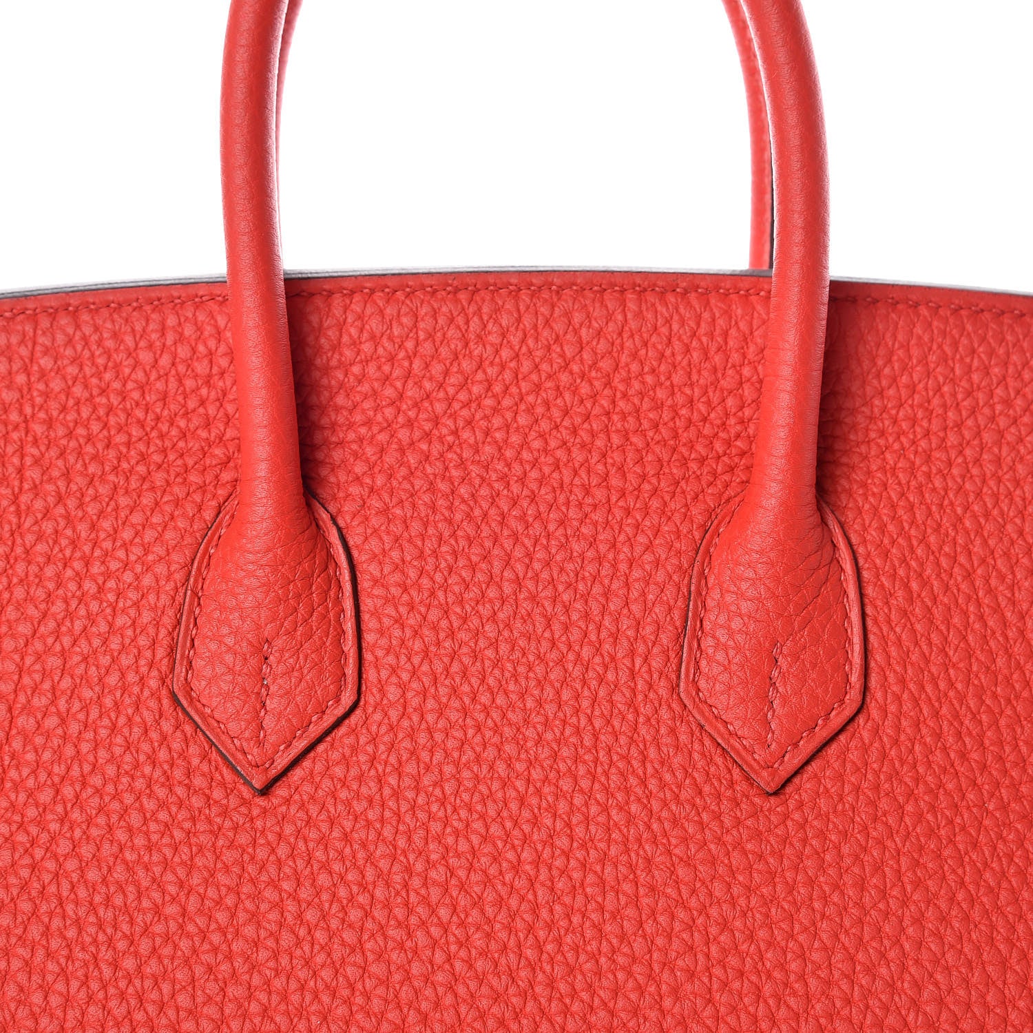 Hermes Togo Birkin 25 Rouge De Coeur 10 of 31