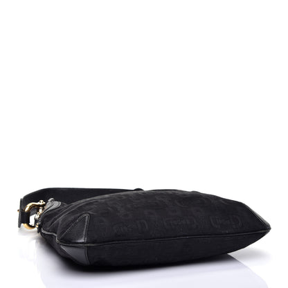 Gucci Canvas Horsebit Creole Hobo Black 4 of 9