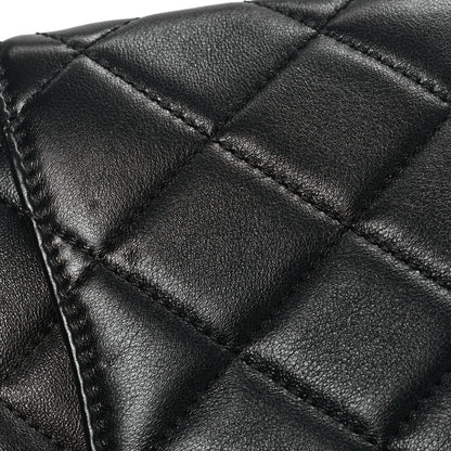 Chanel Shiny Lambskin Quilted Enamel CC Mini Flap Black 12 of 13