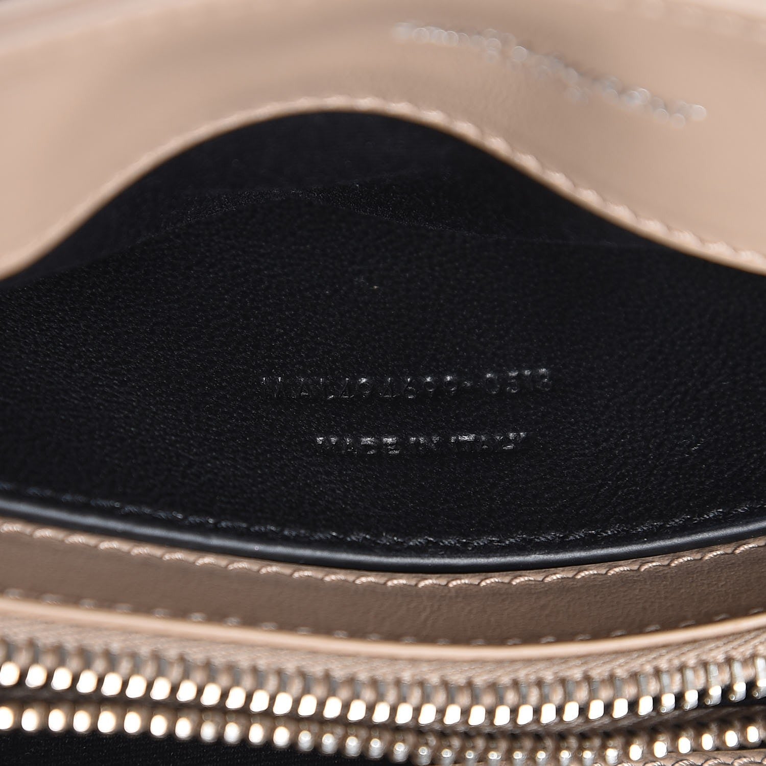 Saint Laurent Calfskin Y Quilted Monogram Small Loulou Chain Satchel Dark Beige 9 of 9