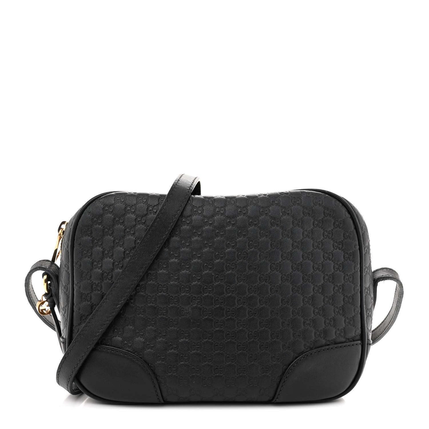 Gucci Microguccissima Mini Bree Messenger Bag Black 1 of 19