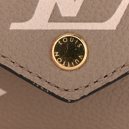 Louis Vuitton Empreinte Monogram Giant Victorine Wallet Tourterelle Creme 9 of 16