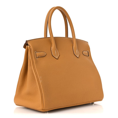 Hermes Togo BIRKIN 30 Natural Sable 3 of 13